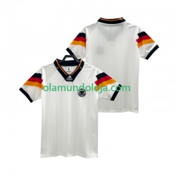 Camisola Alemanha 1992 Retro Homem Equipamento Primeiro Manga Curta